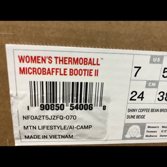 The North Face Thermoball Microbaffle Bootie II 2 - Picture 8 of 8
